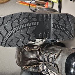 My boots that got repaired by Redwing. My boots that got repaired by Redwing.