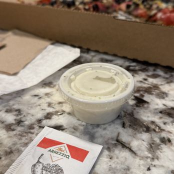 Dugan's Pizza - ranch side cup - Pizza Near Me - Ocean Shores, Washington