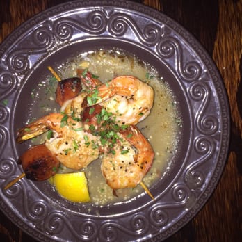 Santiago's Bodega - Shrimp & Chorizo skewers - Tapas Bars Near Me - Key West, Florida Santiago's Bodega - Shrimp & Chorizo skewers - Tapas Bars Near Me - Key West, Florida