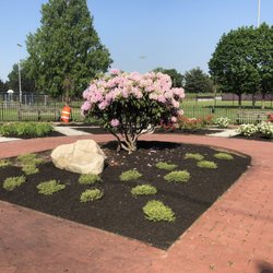 Nash Park - Miniature garden at the SW corner of the park (1), it's still a work in progress, but seems pleasant to relax in. (5/29/2018)