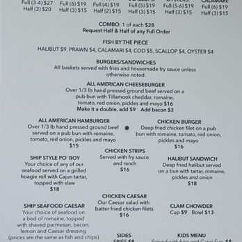 Ship Out - Ship out menu - Food Trucks Near Me - Astoria, Oregon