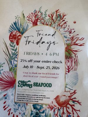 Menu photo 1 Cod & Capers Seafood North Palm Beach, FL