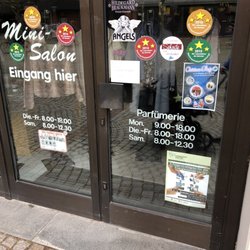 I. von Ohlen u. S. Künkler - Öffnungszeiten des Ladengeschäfts und des Salons.