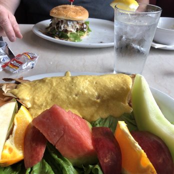 Kristina's Restaurant - Ham and Cheese breakfast crepe, mushroom Swiss burger. - Diners Near Me - Eureka, California