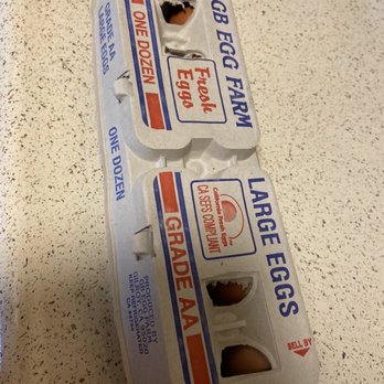GB Egg Farm - We ordered 2 dozen at $4 each. They have 30 eggs for $7 and some change! - Farms Near Me - Gilroy, California GB Egg Farm - We ordered 2 dozen at $4 each. They have 30 eggs for $7 and some change! - Farms Near Me - Gilroy, California