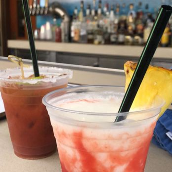 Holoholo Grill - Bloody Mary & Guava Lava Flow - Hawaiian Near Me - Koloa, Hawaii Holoholo Grill - Bloody Mary & Guava Lava Flow - Hawaiian Near Me - Koloa, Hawaii