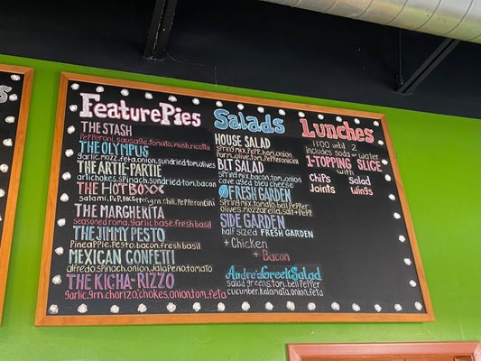 Menu photo 2 The Pizza Joint El Paso, TX Menu photo 2 The Pizza Joint El Paso, TX
