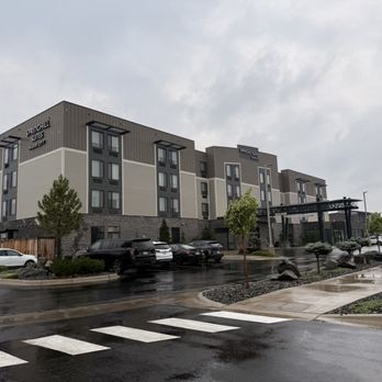 SpringHill Suites by Marriott Great Falls - Front of the Hotel - Hotels Near Me - Great Falls, Montana