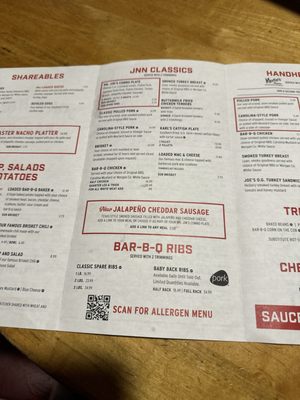 Menu photo 1 Jim 'N Nick's Bar-B-Q Smyrna, GA Menu photo 1 Jim 'N Nick's Bar-B-Q Smyrna, GA