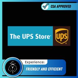 The UPS Store - The UPS Store logo with approval rating