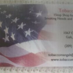 Tobacco Man - Open 7 days a week