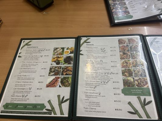Menu photo 1 Banh Somtum Houston, TX