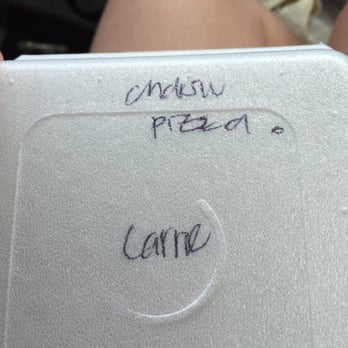Honolulu Kitchen - The outside of the box. They write ur name and the contents so nobody gets confused. - Chinese Near Me - Waipahu, Hawaii