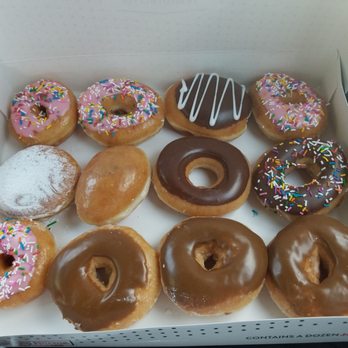 Krispy Kreme Donuts - a variety of donuts in a box - Donuts Near Me - Rancho Mirage, California