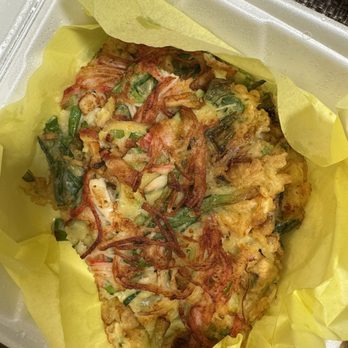 Daom Korean Restaurant - Seafood Green Onion Pancake - Korean Near Me - Buena Park, California Daom Korean Restaurant - Seafood Green Onion Pancake - Korean Near Me - Buena Park, California