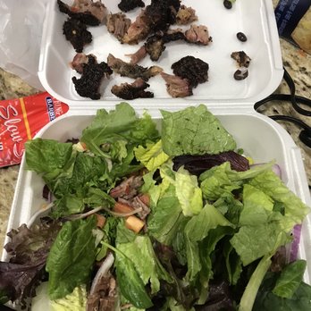 Spring Creek Barbeque - Salad and brisket - Barbeque Near Me - Spring, Texas Spring Creek Barbeque - Salad and brisket - Barbeque Near Me - Spring, Texas