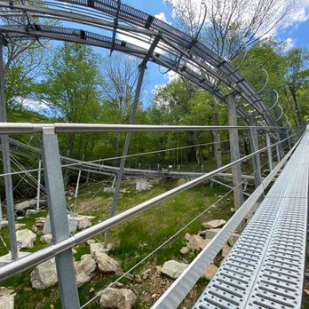 Wilderness Run Alpine Coaster - Views going up the lift - Amusement Parks Near Me - Banner Elk, North Carolina Wilderness Run Alpine Coaster - Views going up the lift - Amusement Parks Near Me - Banner Elk, North Carolina
