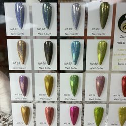 D nails - Glitter options