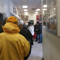 US Post Office - Welcome to the nightmare! Pic taken only 20 mins after opening.