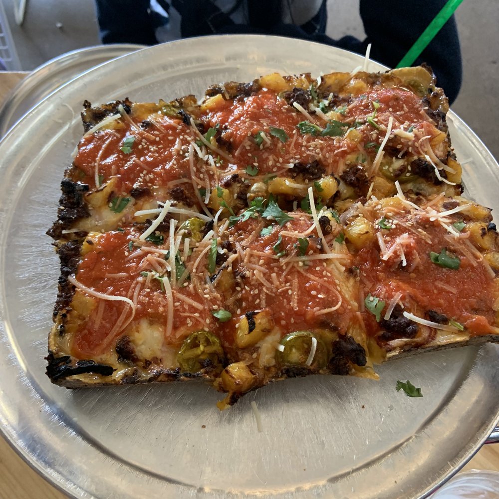 Grandma Bob's - Vegan Hawaiian pizza - Pizza Near Me - Detroit, Michigan Grandma Bob's - Vegan Hawaiian pizza - Pizza Near Me - Detroit, Michigan