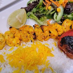 TehranRo Grill - Grilled Shrimp Kabob