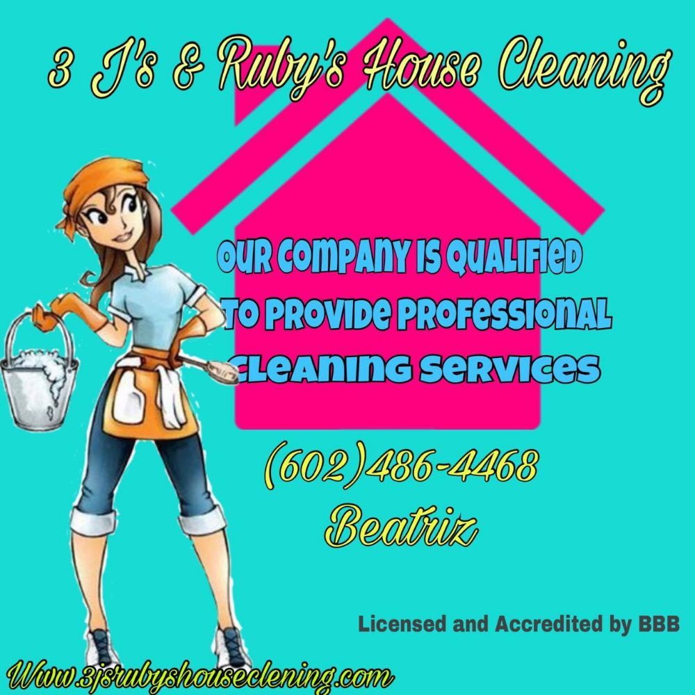 3 J’S & RUBY’S HOUSE CLEANING 18 Photos 2525 N 85th Ave, Phoenix
