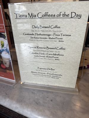 Menu photo 3 Tierra Mia Coffee Oakland, CA Menu photo 3 Tierra Mia Coffee Oakland, CA