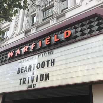 The Warfield - Live Music at the Warfield - Music Venues Near Me - San Francisco, California The Warfield - Live Music at the Warfield - Music Venues Near Me - San Francisco, California