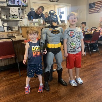 Debbies Diner - Batman and the cash register - American Near Me - Decatur, Illinois