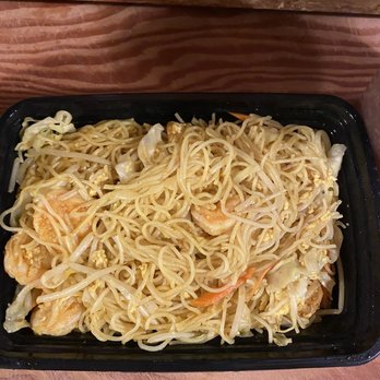 China Chef - Bland rice noodles and shrimp that my dogs got to eat. Supposedly "Singapore noodles" - Chinese Near Me - Pleasant Hill, California
