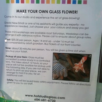 Vancouver Studio Glass - Glass Blowing Near Me - Vancouver, British Columbia Vancouver Studio Glass - Glass Blowing Near Me - Vancouver, British Columbia