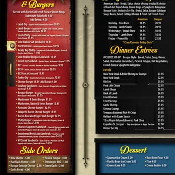 Pyrenees Cafe - New Menus - Basque Near Me - Bakersfield, California