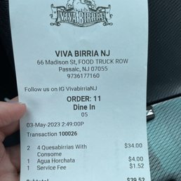 Receipt Receipt