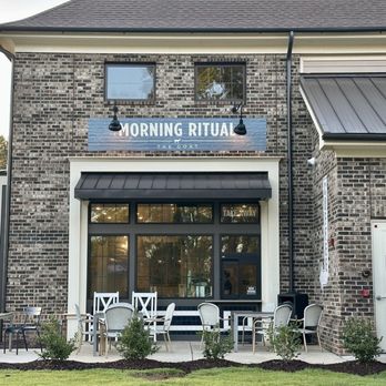Morning Ritual - Exterior/outside seating, Sept 2026. - Coffee & Tea Near Me - Durham, North Carolina