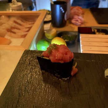 Sushi by Bou - Hoboken NJ @ W Hotel - Maguro (Chopped tuna) - Sushi Bars Near Me - Hoboken, New Jersey