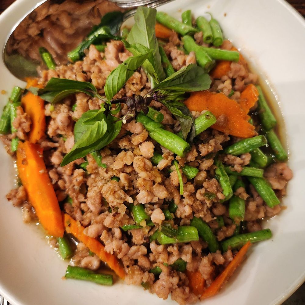 Ayara Thai - Holy basil stir fry - Thai Near Me - Los Angeles, California