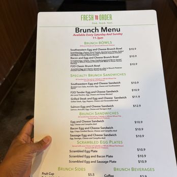 Fresh To Order - Brunch Menu - Salad Near Me - Decatur, Georgia Fresh To Order - Brunch Menu - Salad Near Me - Decatur, Georgia