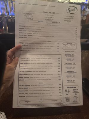Menu photo 1 Sorella Hartford, CT Menu photo 1 Sorella Hartford, CT