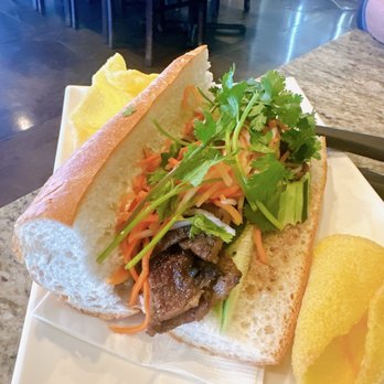La Mint - Vietnamese Kitchen - A8. Vietnamese Sandwich Grilled Pork - Vietnamese Near Me - Reno, Nevada La Mint - Vietnamese Kitchen - A8. Vietnamese Sandwich Grilled Pork - Vietnamese Near Me - Reno, Nevada