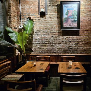 Palo Santo - tables and chairs in a restaurant - Latin American Near Me - Brooklyn, New York