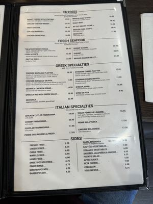 Menu photo 2 George's Brooklyn, NY