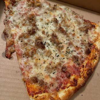 Mosey's - Slice of sausage pizza - Pizza Near Me - Panama City, Florida Mosey's - Slice of sausage pizza - Pizza Near Me - Panama City, Florida