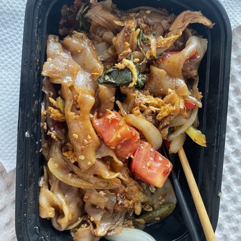 OBAO - Drunken Noodles (with spice) - Asian Fusion Near Me - New York, New York