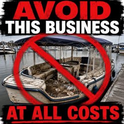 Harbor Boat Rentals - A warning
