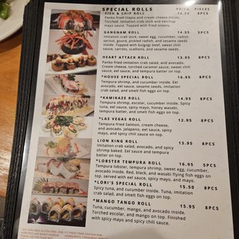 Sushi House - Menu - Sushi Bars Near Me - Farmington, Michigan Sushi House - Menu - Sushi Bars Near Me - Farmington, Michigan