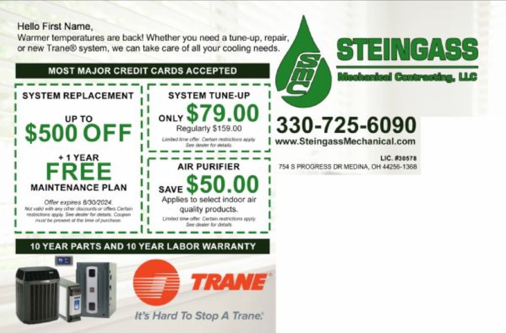 Slide of Steingass Mechanical Contracting