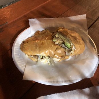 Little Plaza Tacos - Chicharron Torta - Food Trucks Near Me - Austin, Texas Little Plaza Tacos - Chicharron Torta - Food Trucks Near Me - Austin, Texas