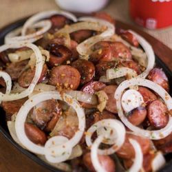 Miranda Bread 3 - Kielbasa plate served with an option of one side. We use the highest quality meat and they are seasoned to perfection!