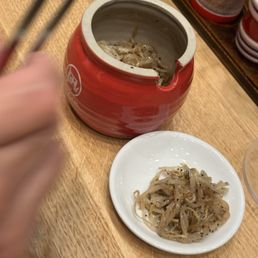 Bean sprouts as a condiment Bean sprouts as a condiment