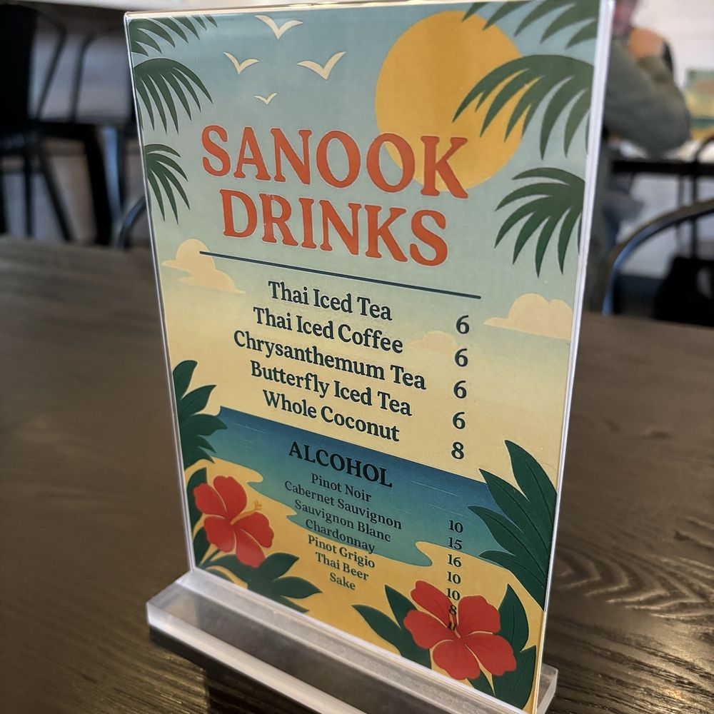 Sanook Soi 38 - Drinks menu - Thai Near Me - Los Angeles, California Sanook Soi 38 - Drinks menu - Thai Near Me - Los Angeles, California
